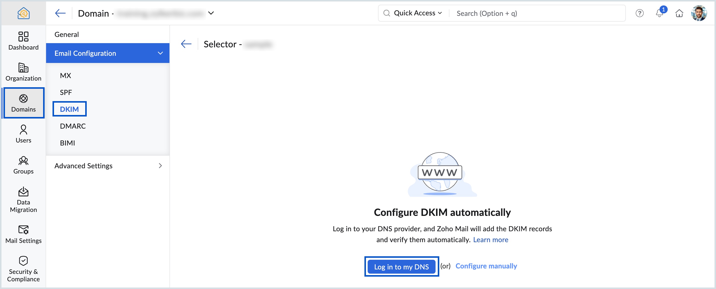 Verify DKIM Verify DKIM