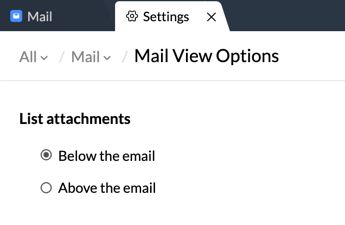 Listing attachments - customization