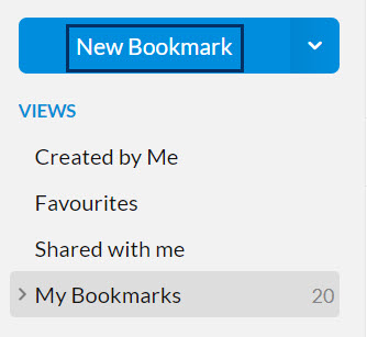 Add new bookmark