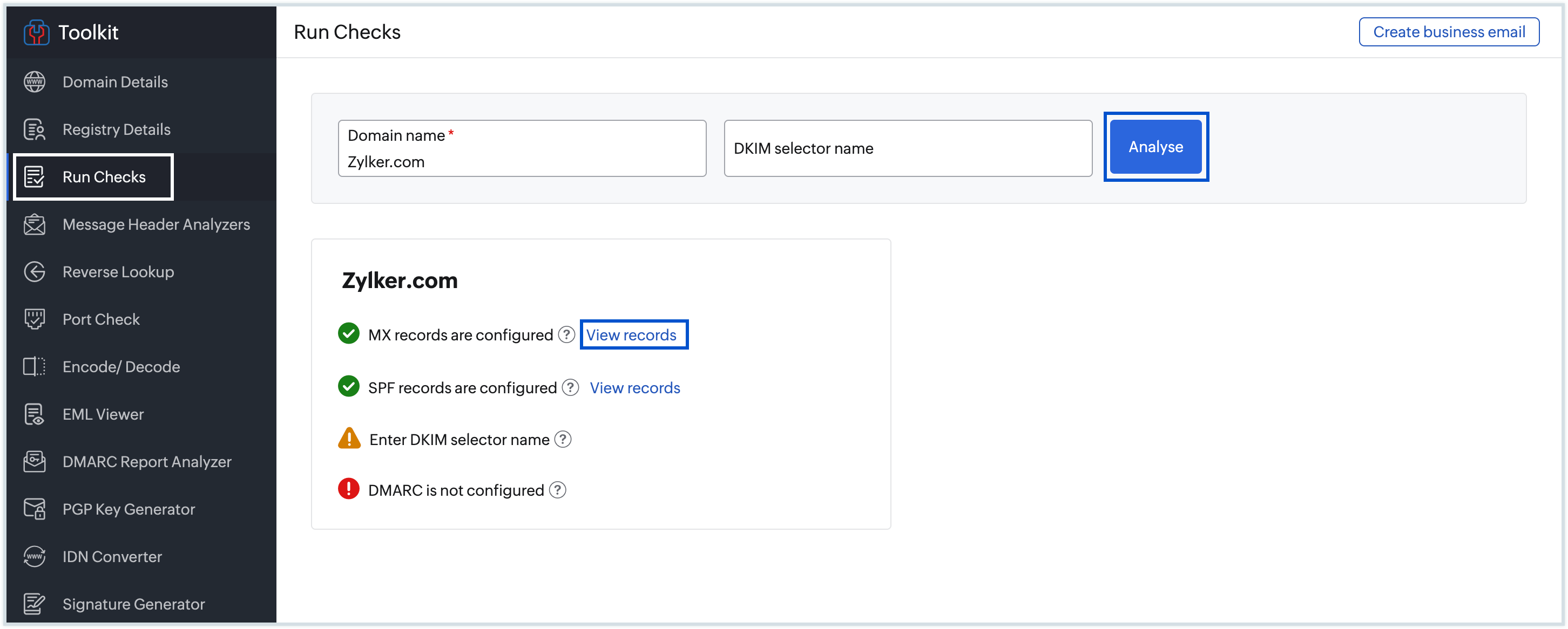 Run checks Run checks