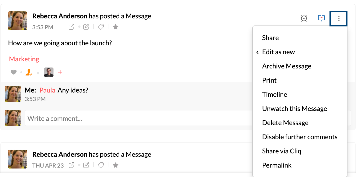 Share Streams message Share Streams message