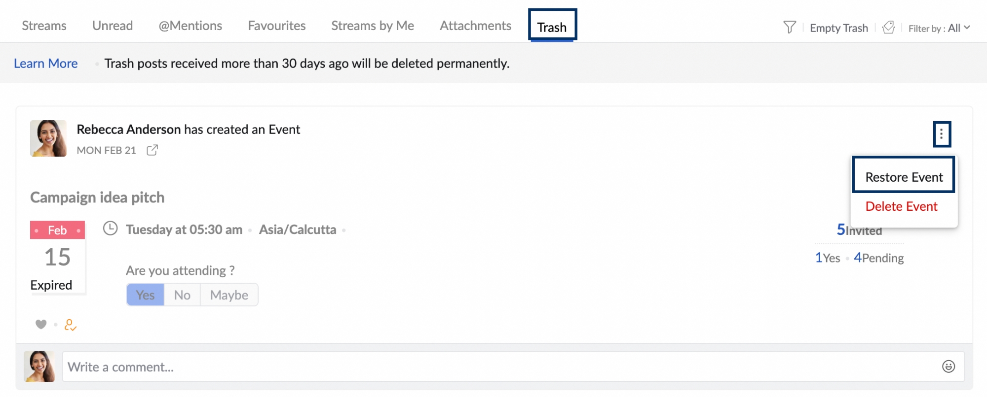 More options More options