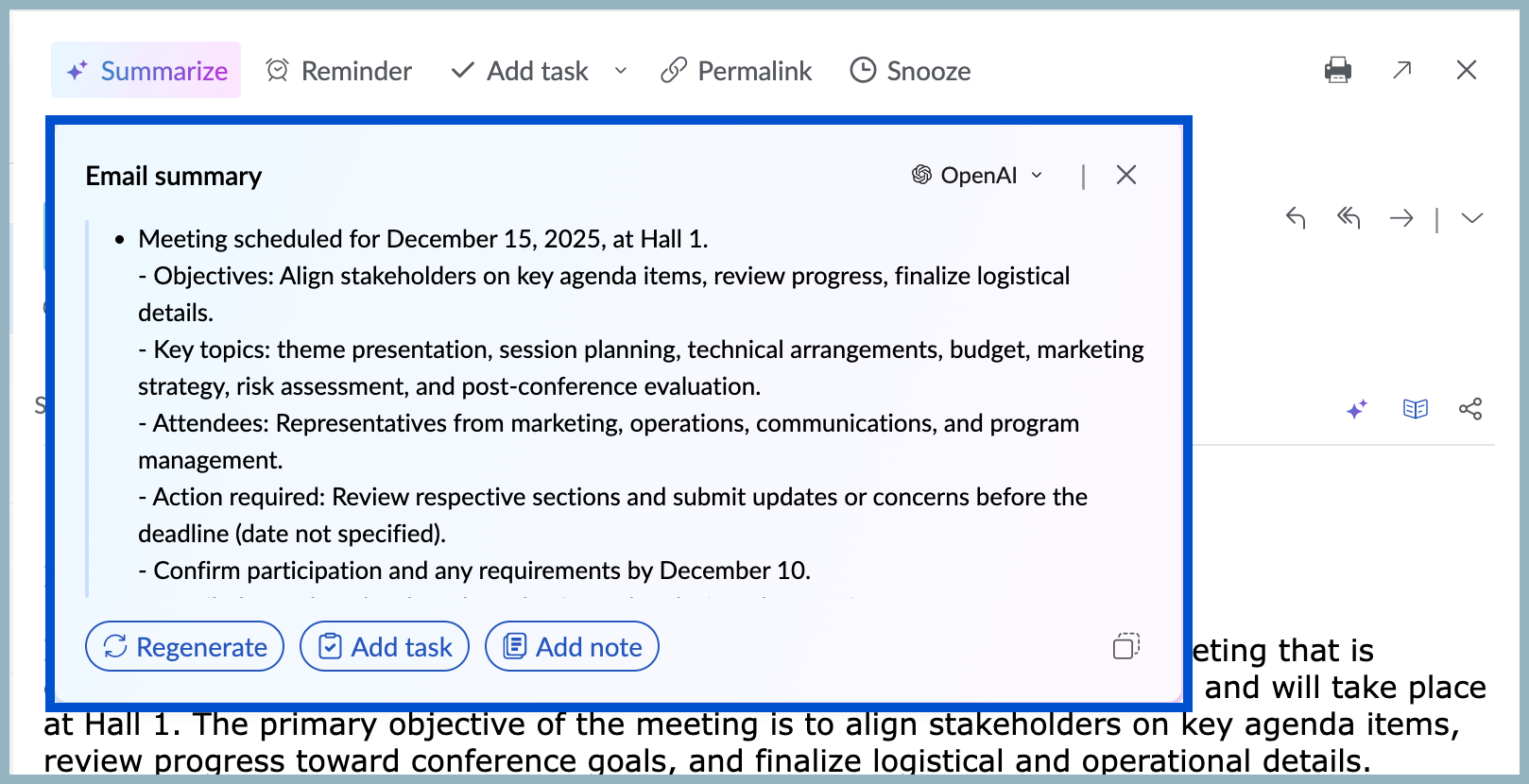 Summarize content Summarize content