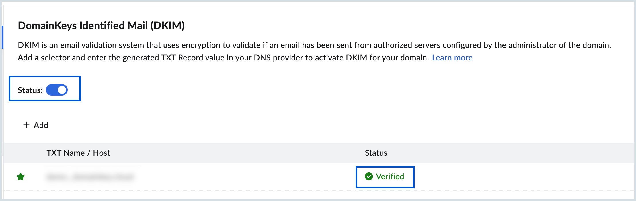 Verified DKIM Verified DKIM