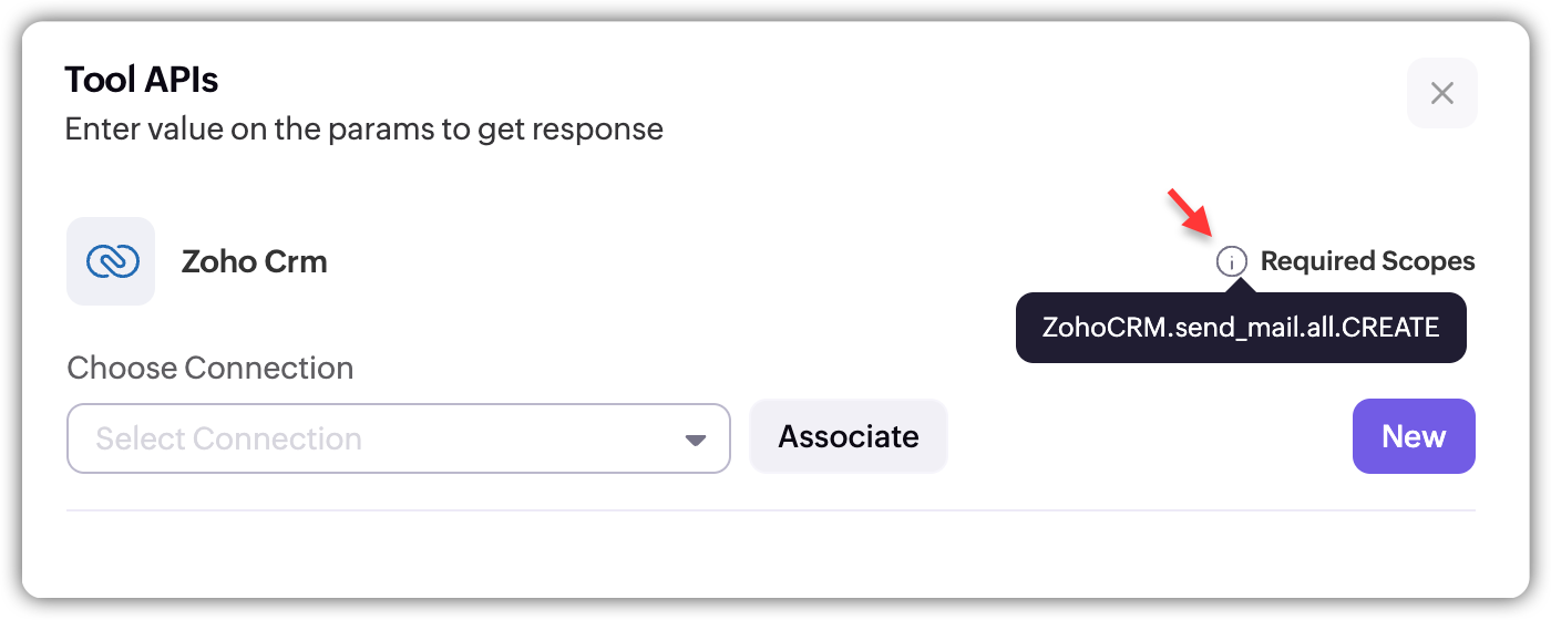 Required Scopes Info Required Scopes Info