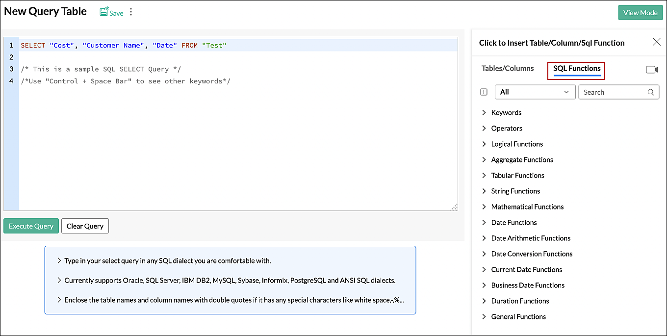 analytics-query-tables-sql-functions