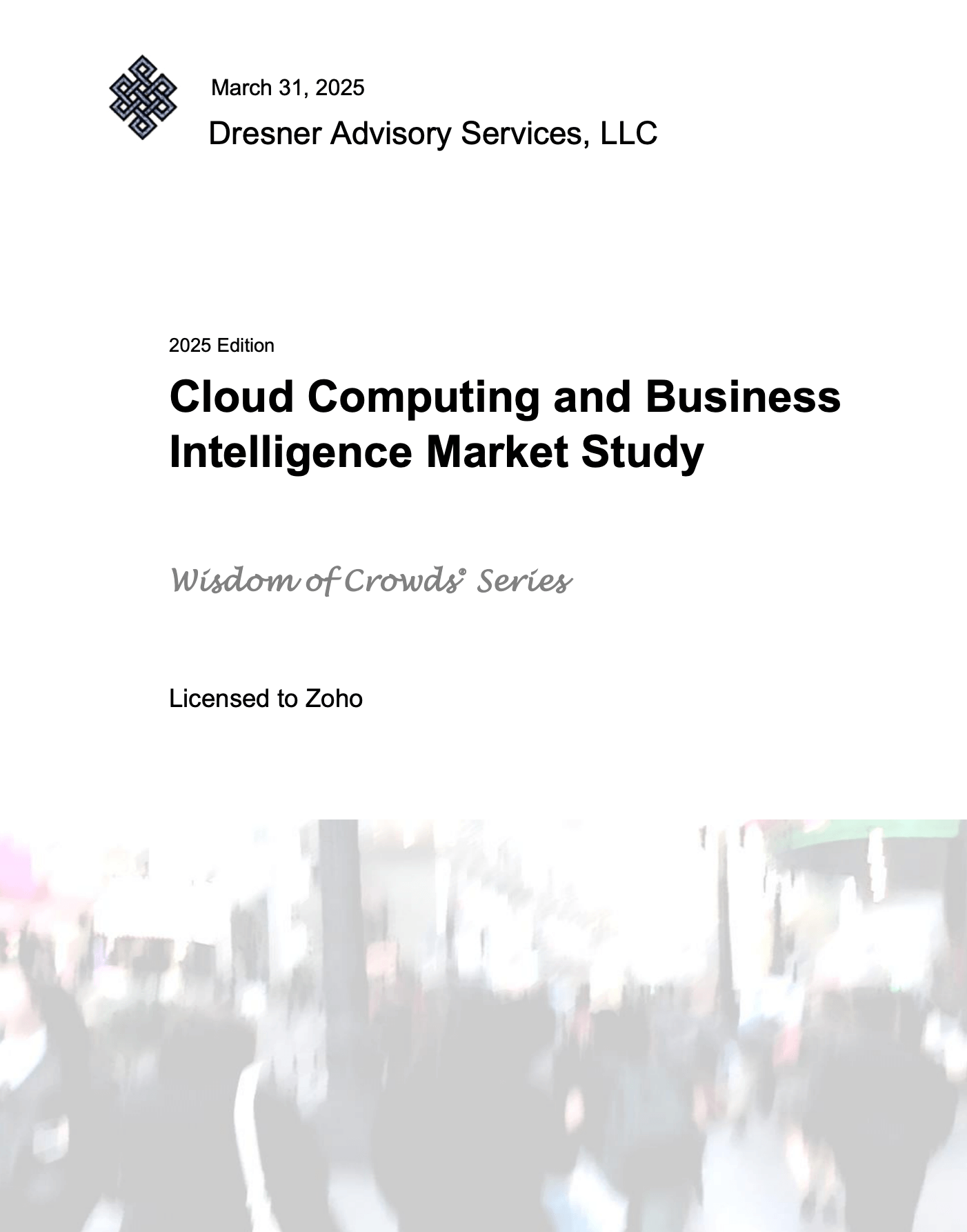 Cloud Computing and Business Intelligence Market Study