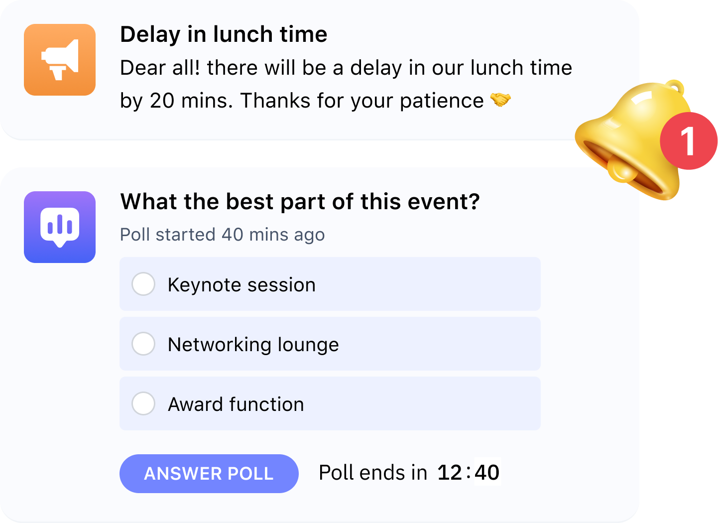 Measure event ROI with Zoho Backstage session interaction features