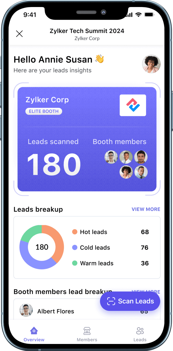 Complimentary lead capture app for exhibitors Complimentary lead capture app for exhibitors