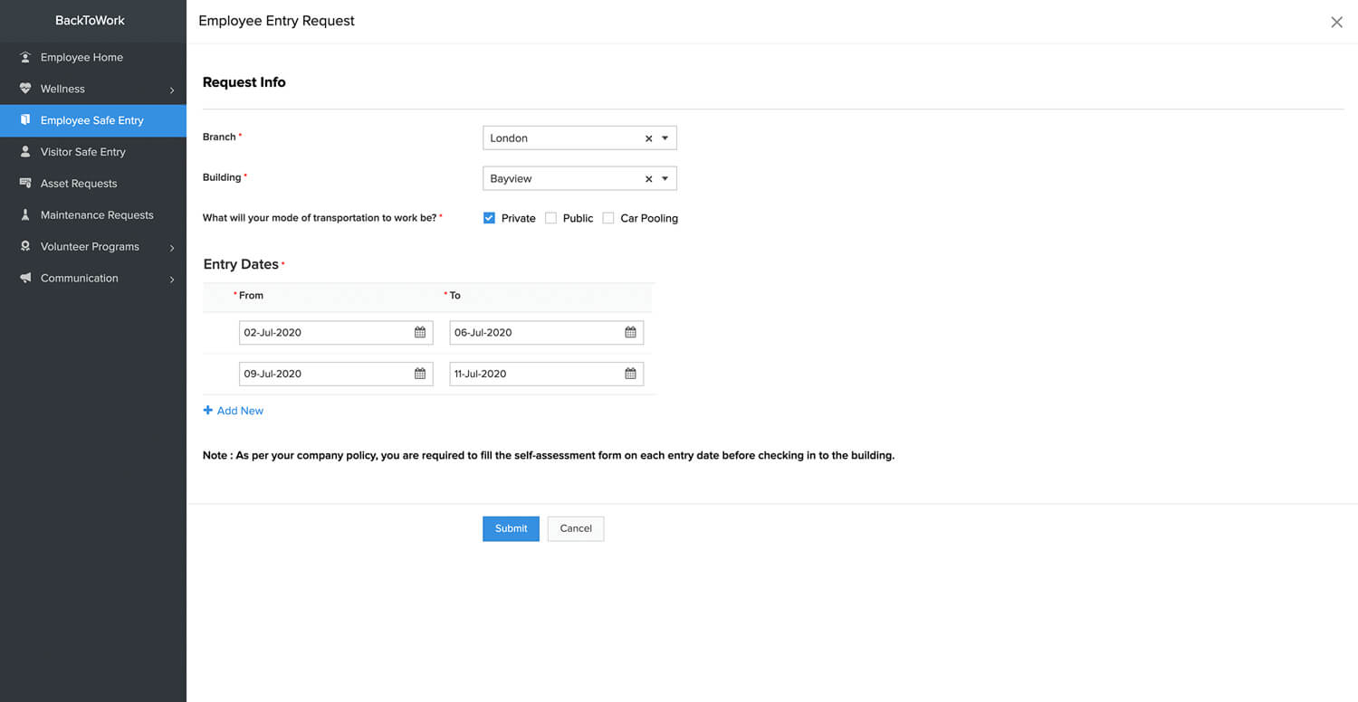 Contrôlez les entrées et sorties dans vos installations