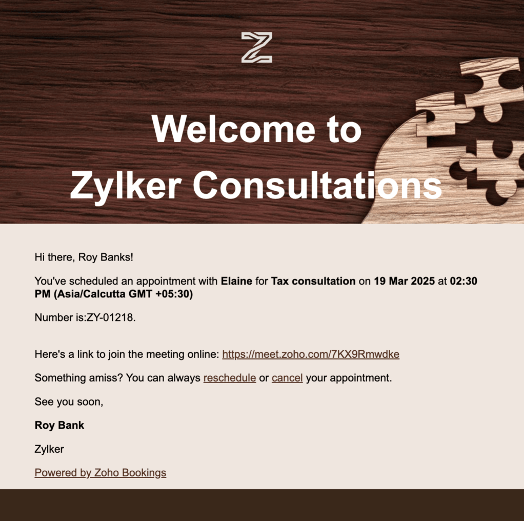 Customizable email templates