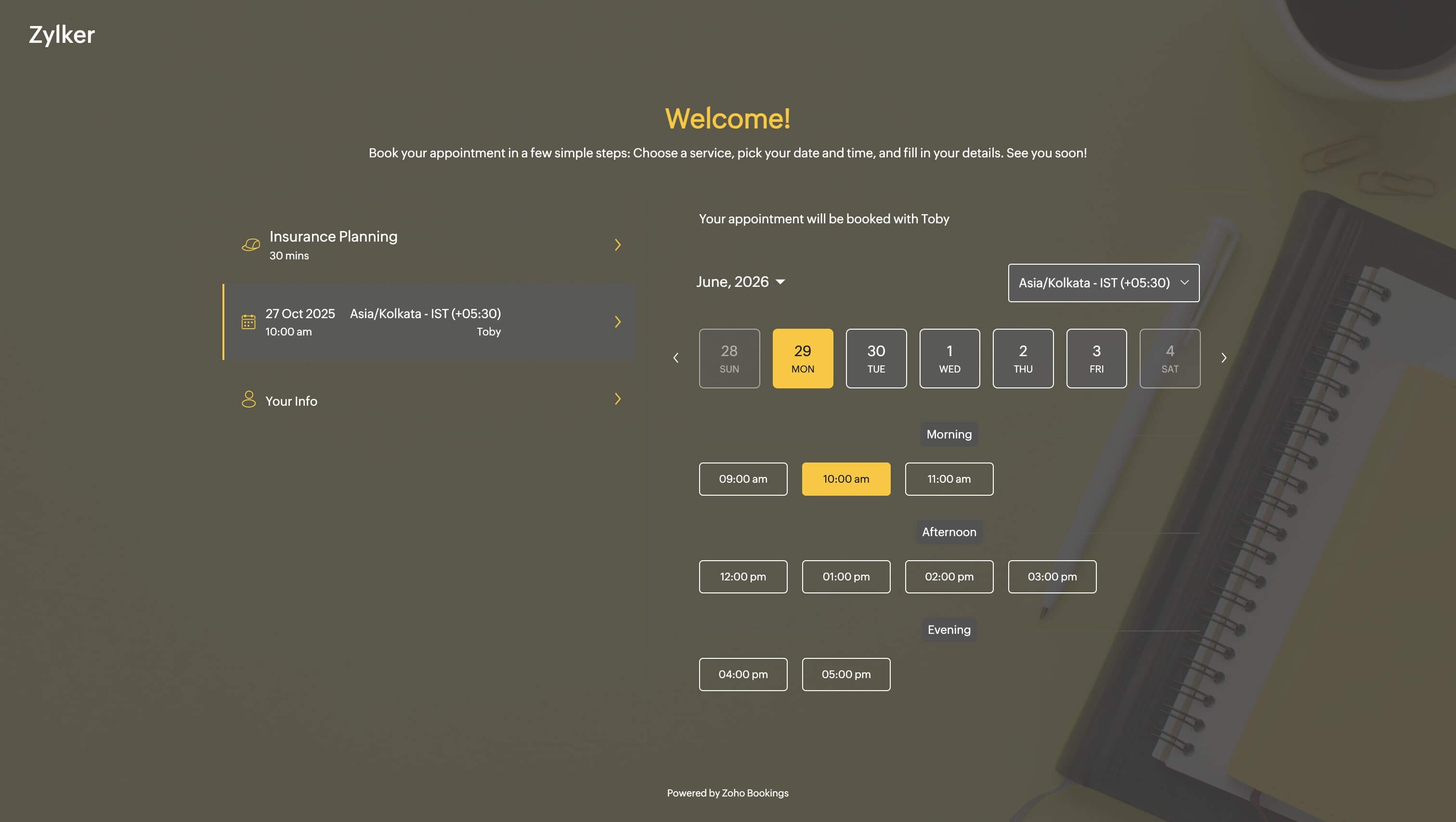 Appointment scheduling template ideas for your business