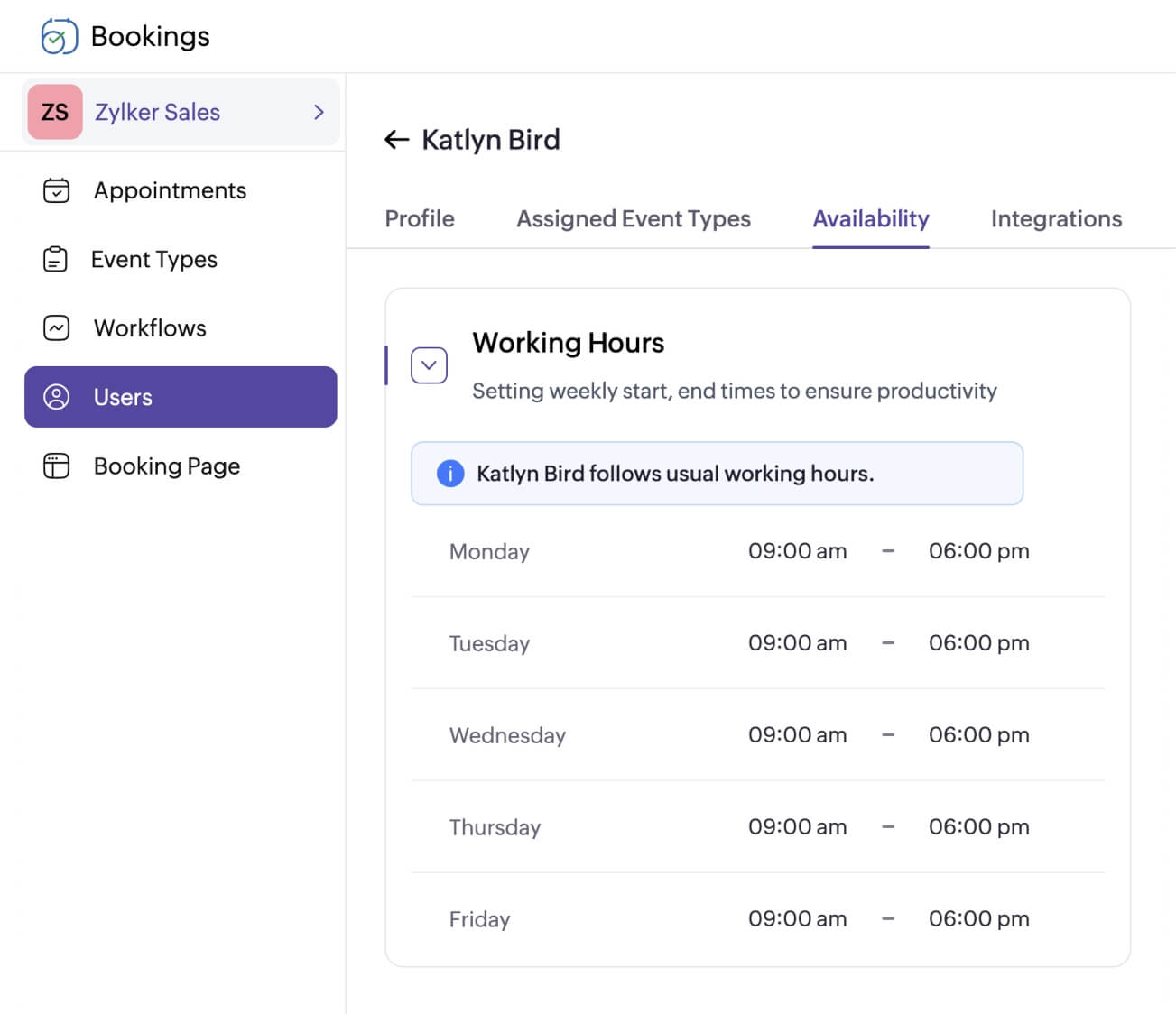 Assure a flexible work schedule with staff availability