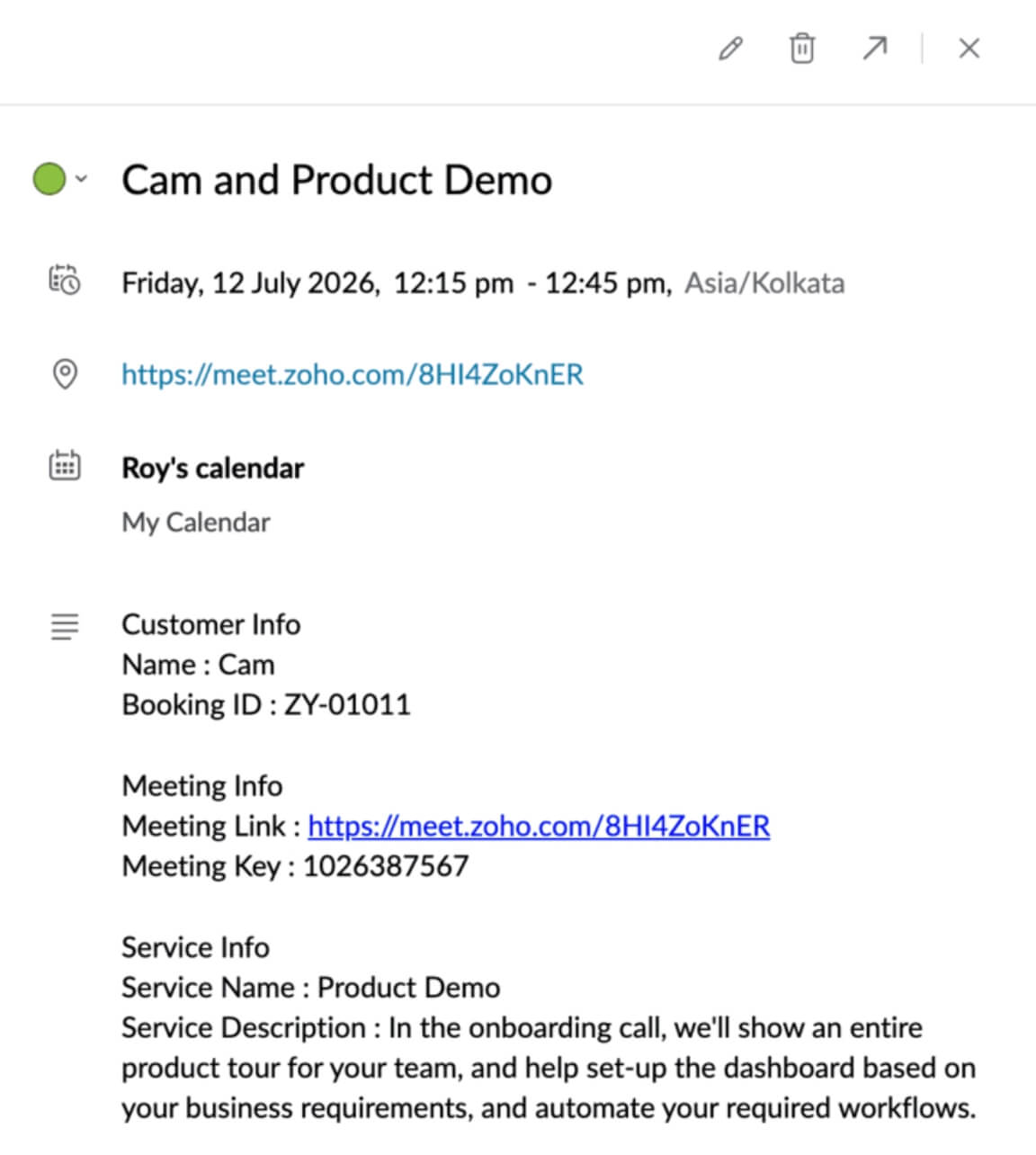 Automate calendar invites