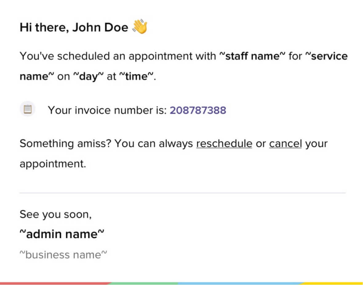 Avoid no-shows with SMS notifications and reminders