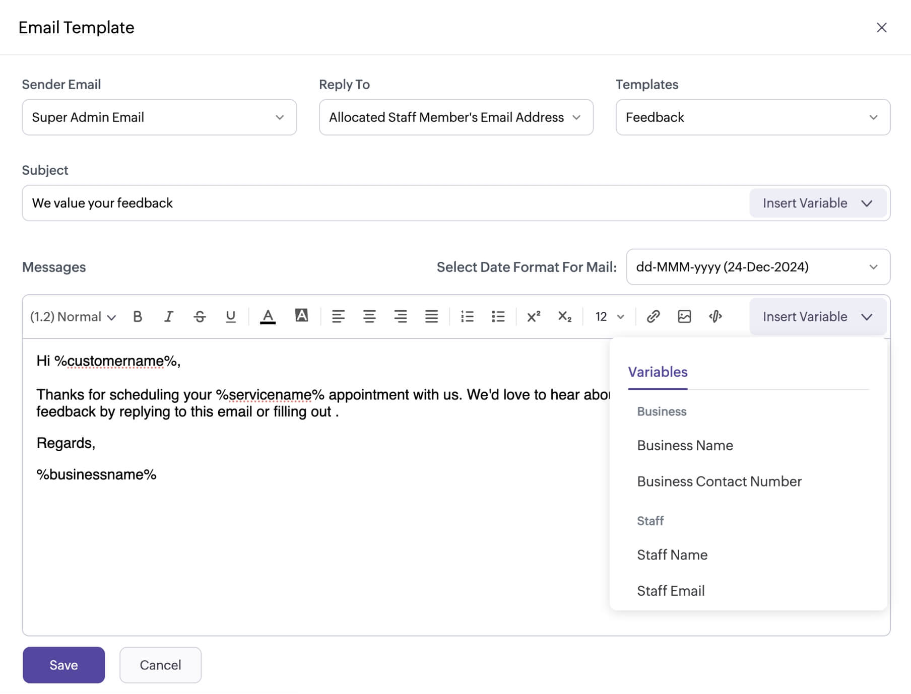 Personalize your notifications