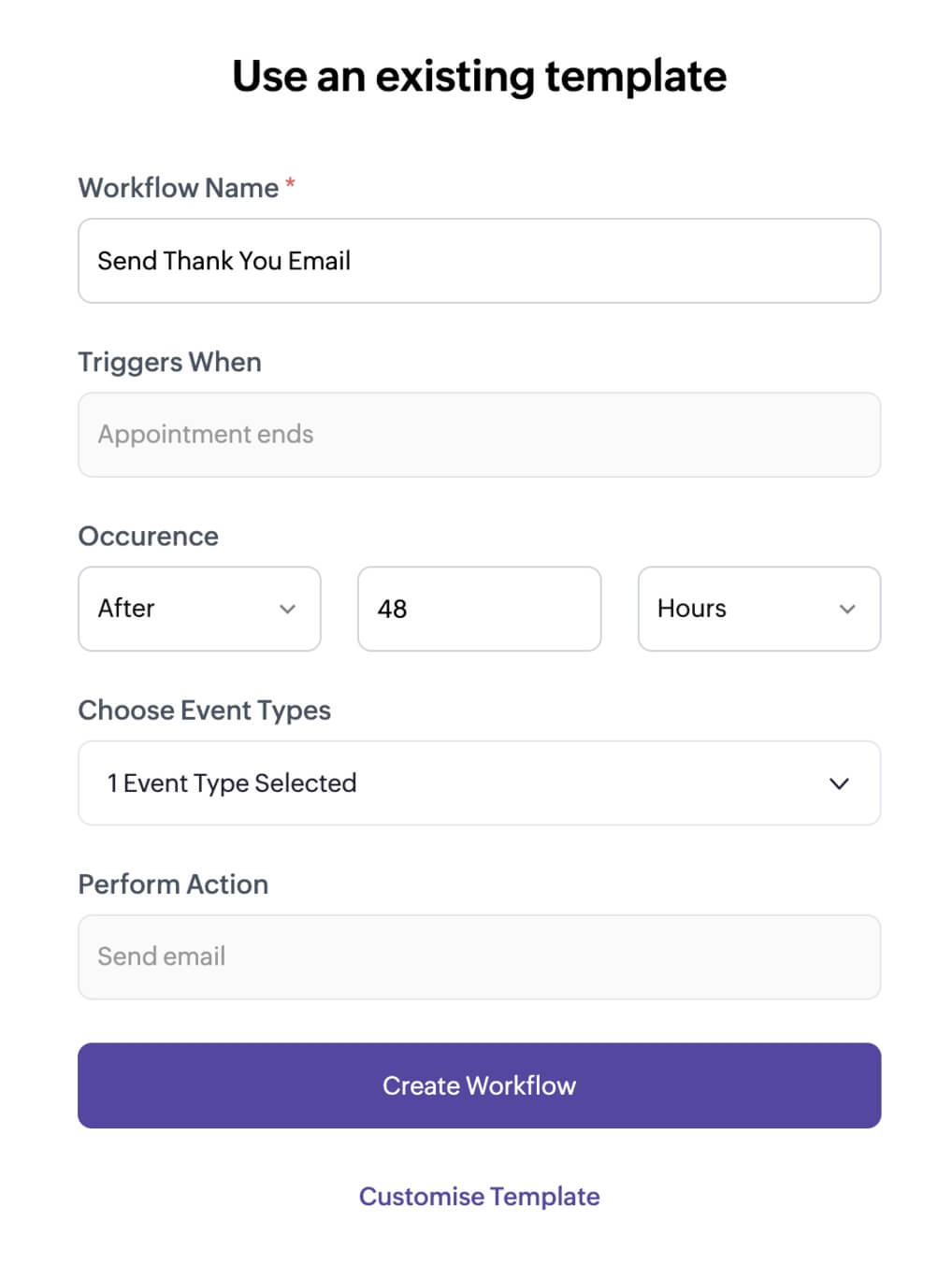 Set up various workflows