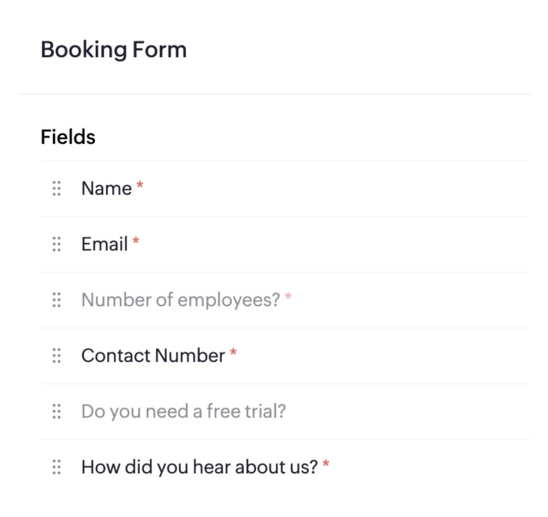 Show or hide fields at your convenience