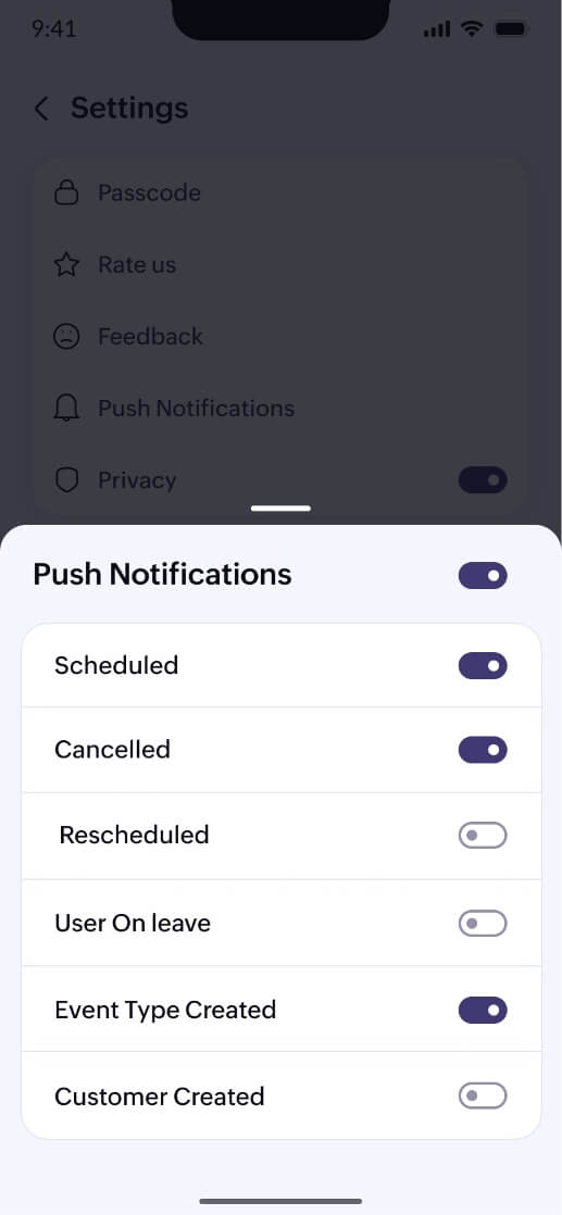 Stay updated with notifications and reminders