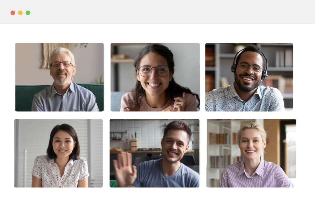 Meet with your customers online via google meet or zoom with Zoho Bookings