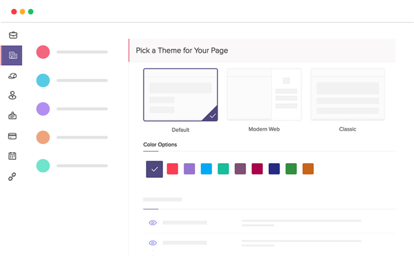 Zoho Bookings has a easy and friendly UI to help customers with ease of booking appointments