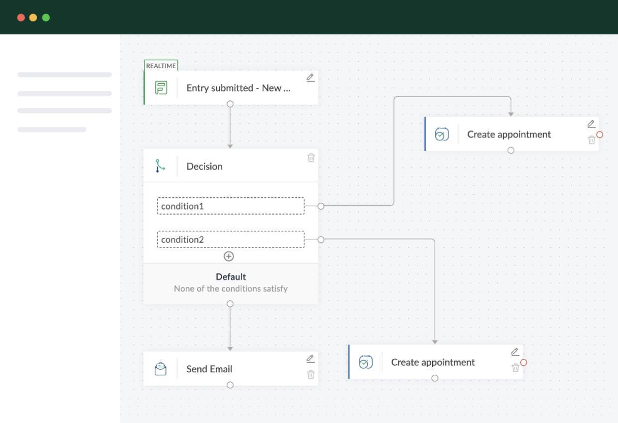 Zoho Bookings with Zoho Flow