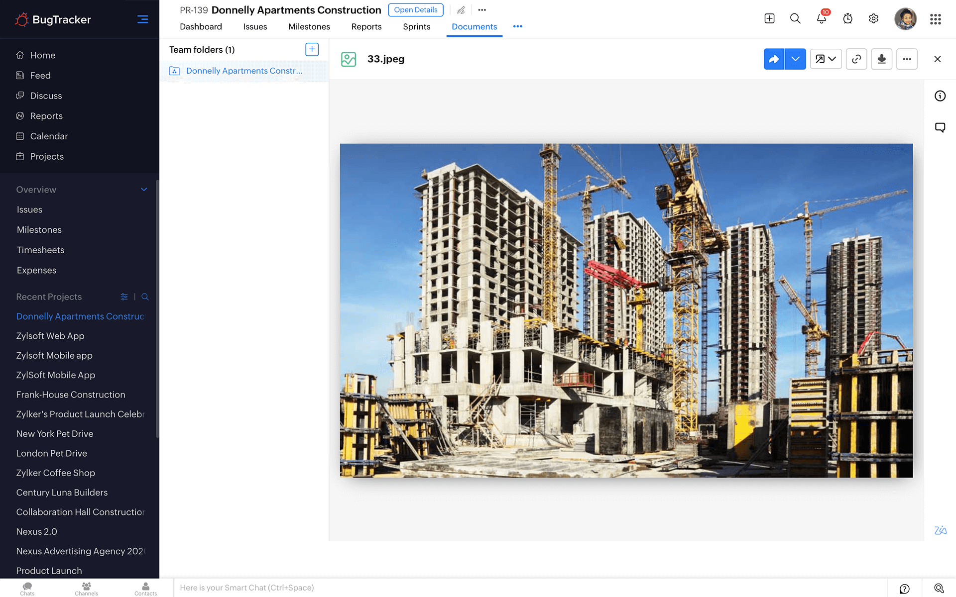 Preview of image files
