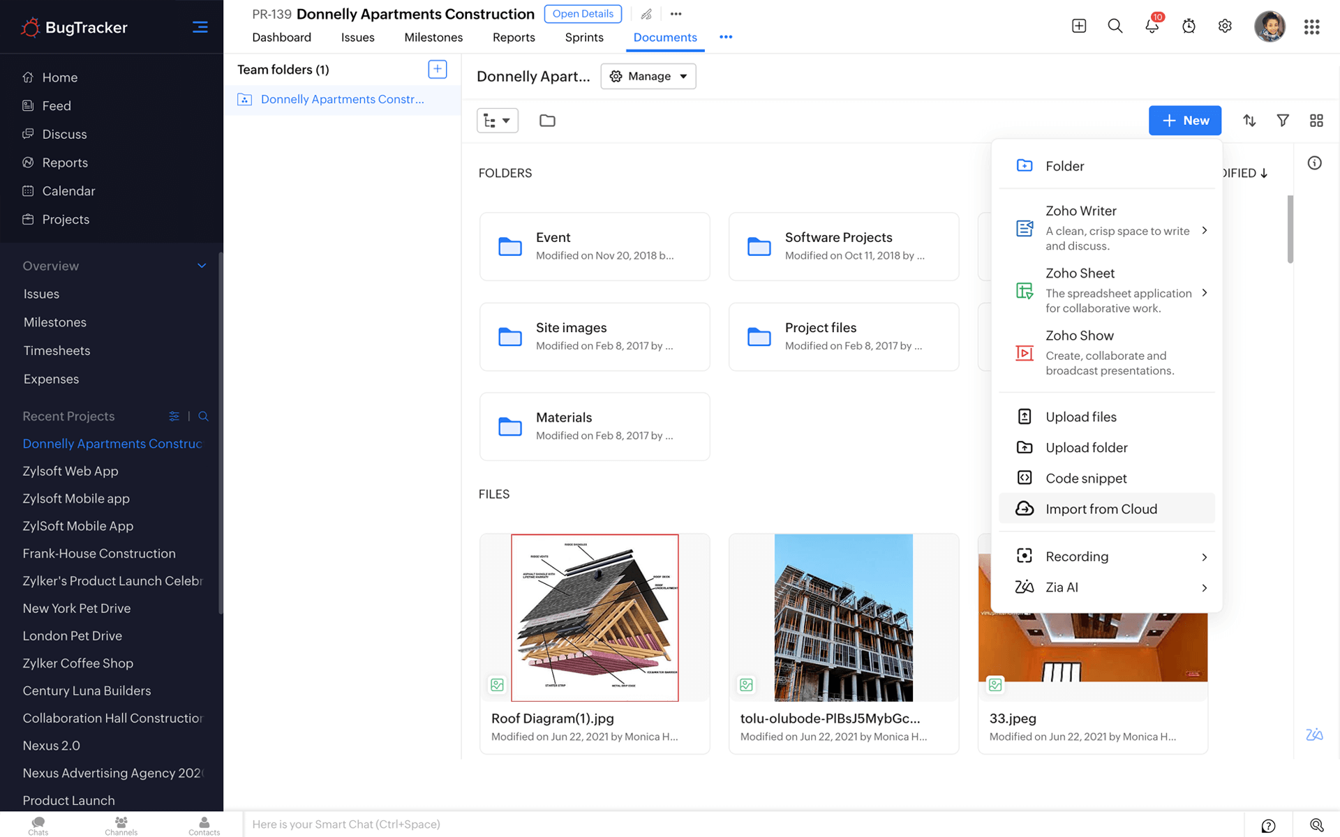Attach files from Google and Dropbox
