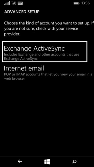 Exchange active sync Exchange active sync