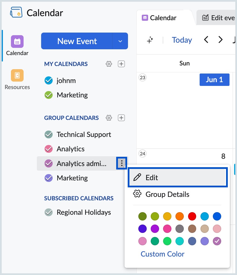 Edit-group-calendar