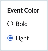 event color