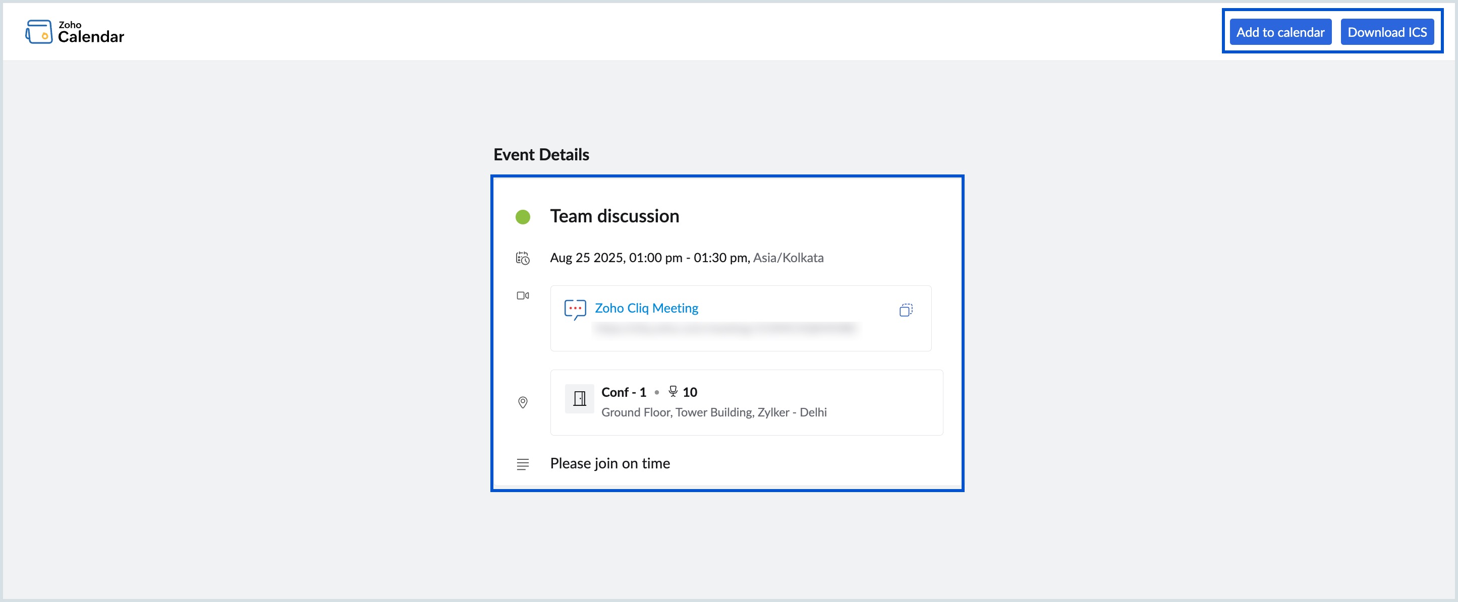 Org-view details