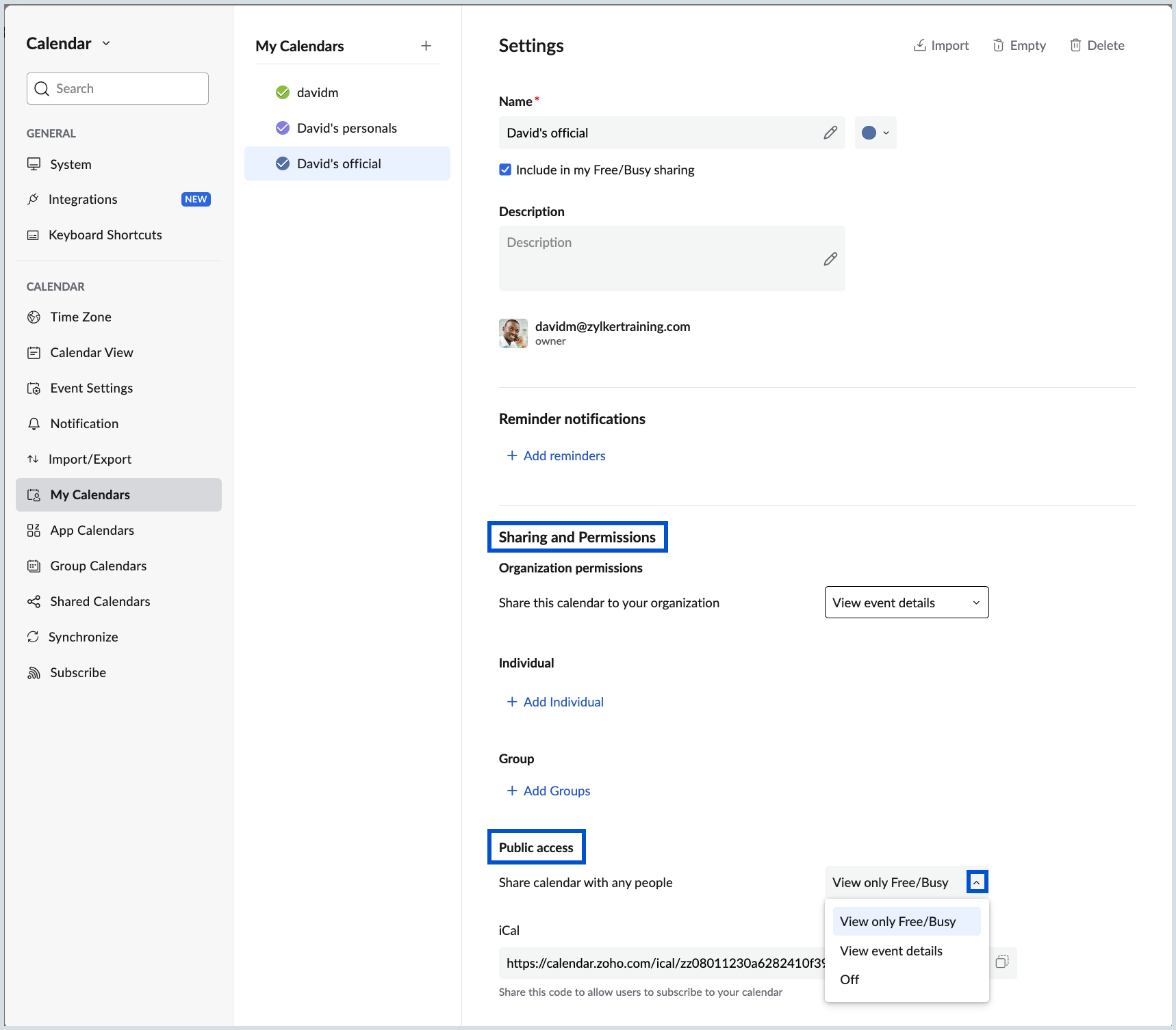 Share Calendar Share Calendar