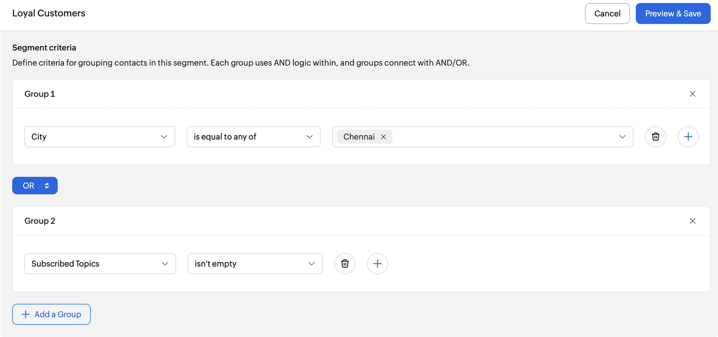 Build precise audiences