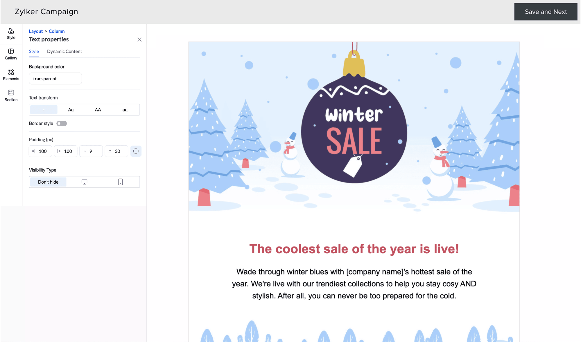 Create professional emails