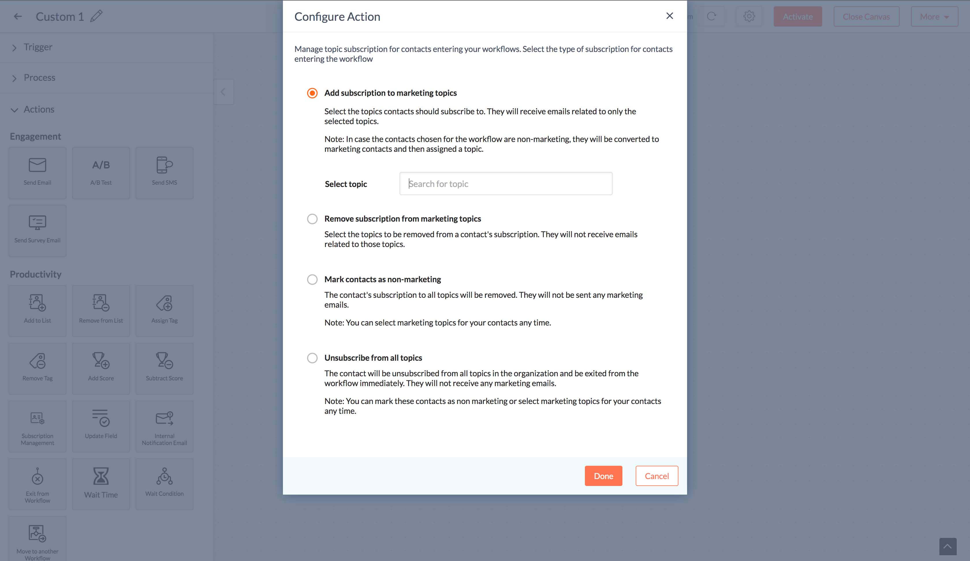 Subscription Management