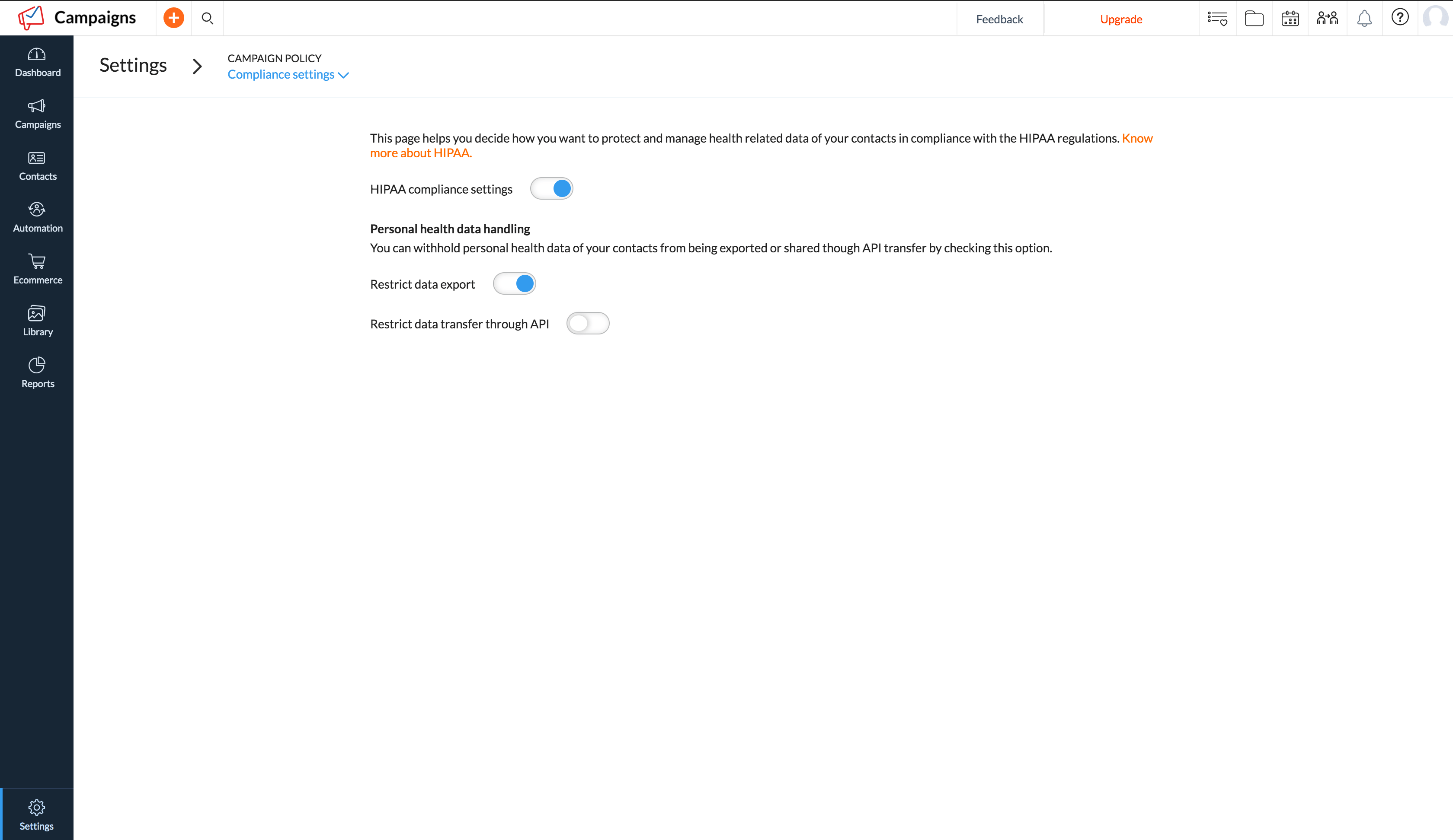 Stop the unauthorized export of data