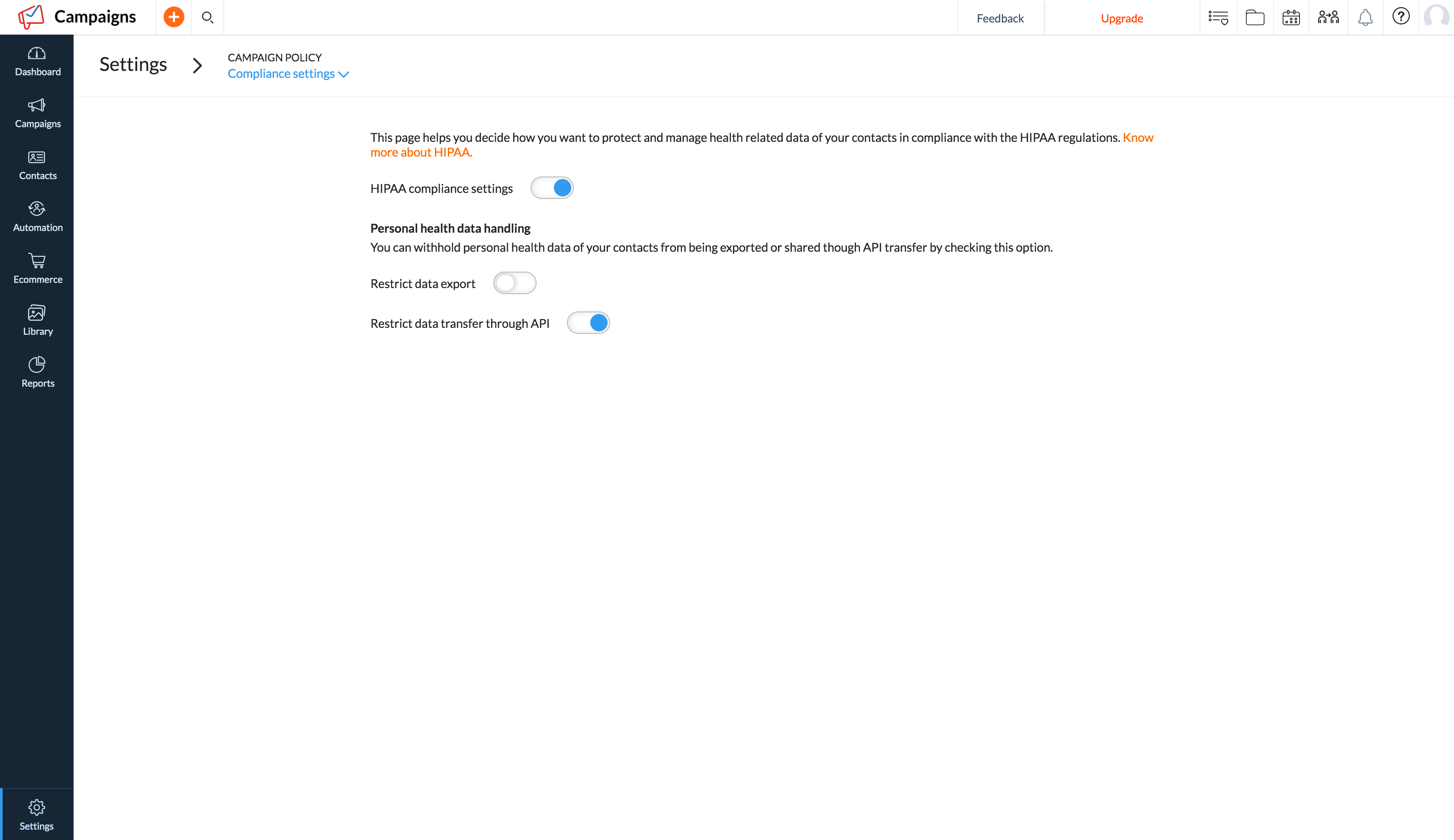 Limit unwanted access to ePHI data