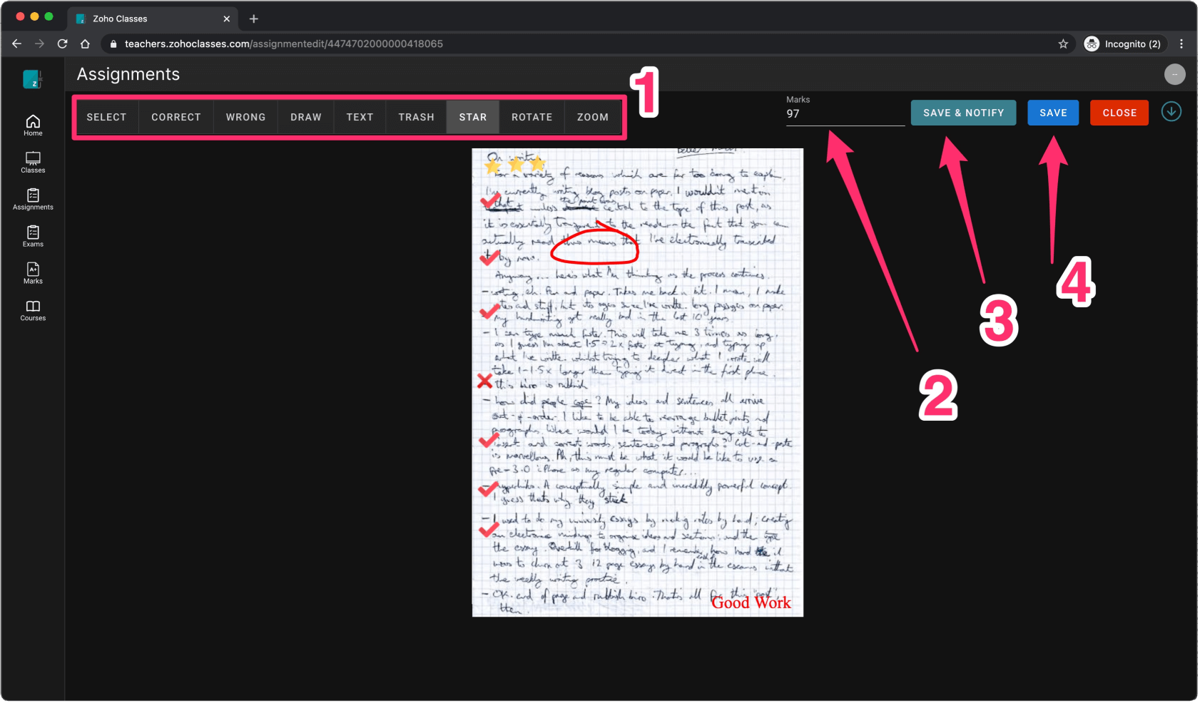 What’s new in Zoho Classes