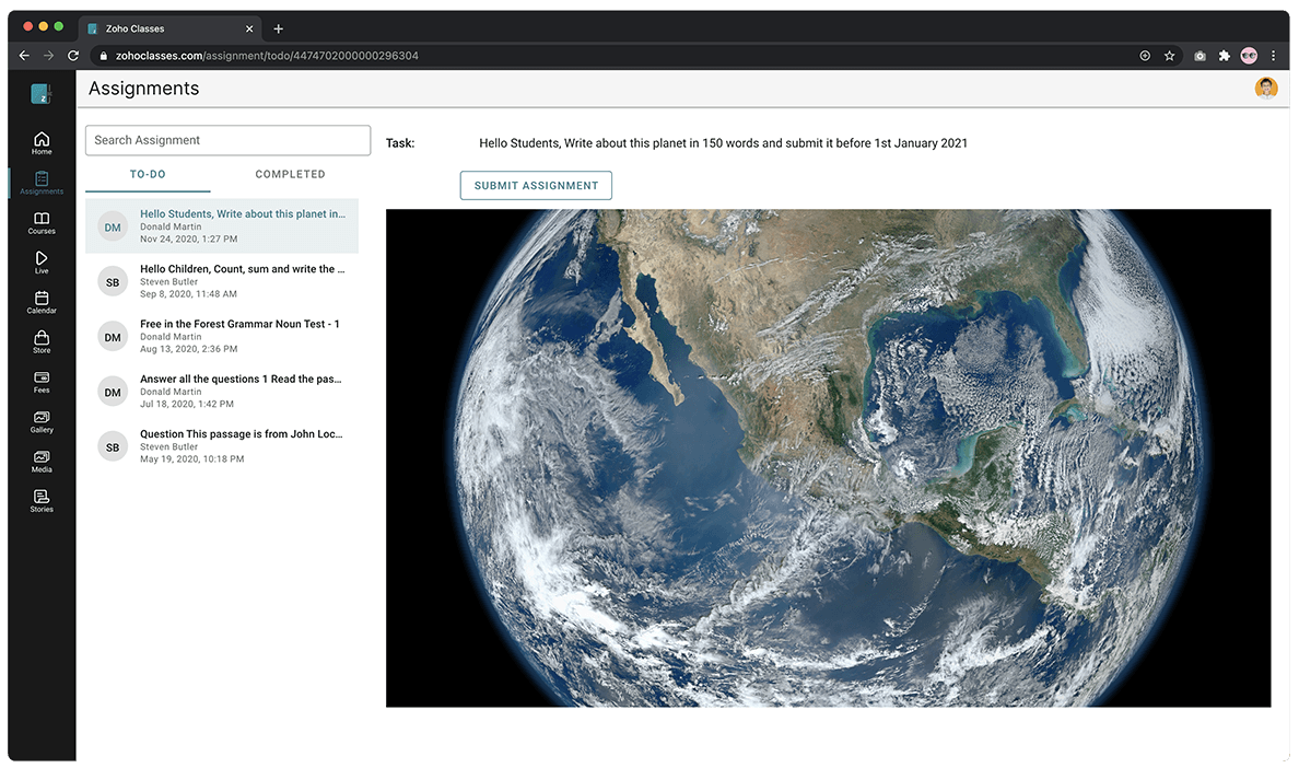 What’s new in Zoho Classes