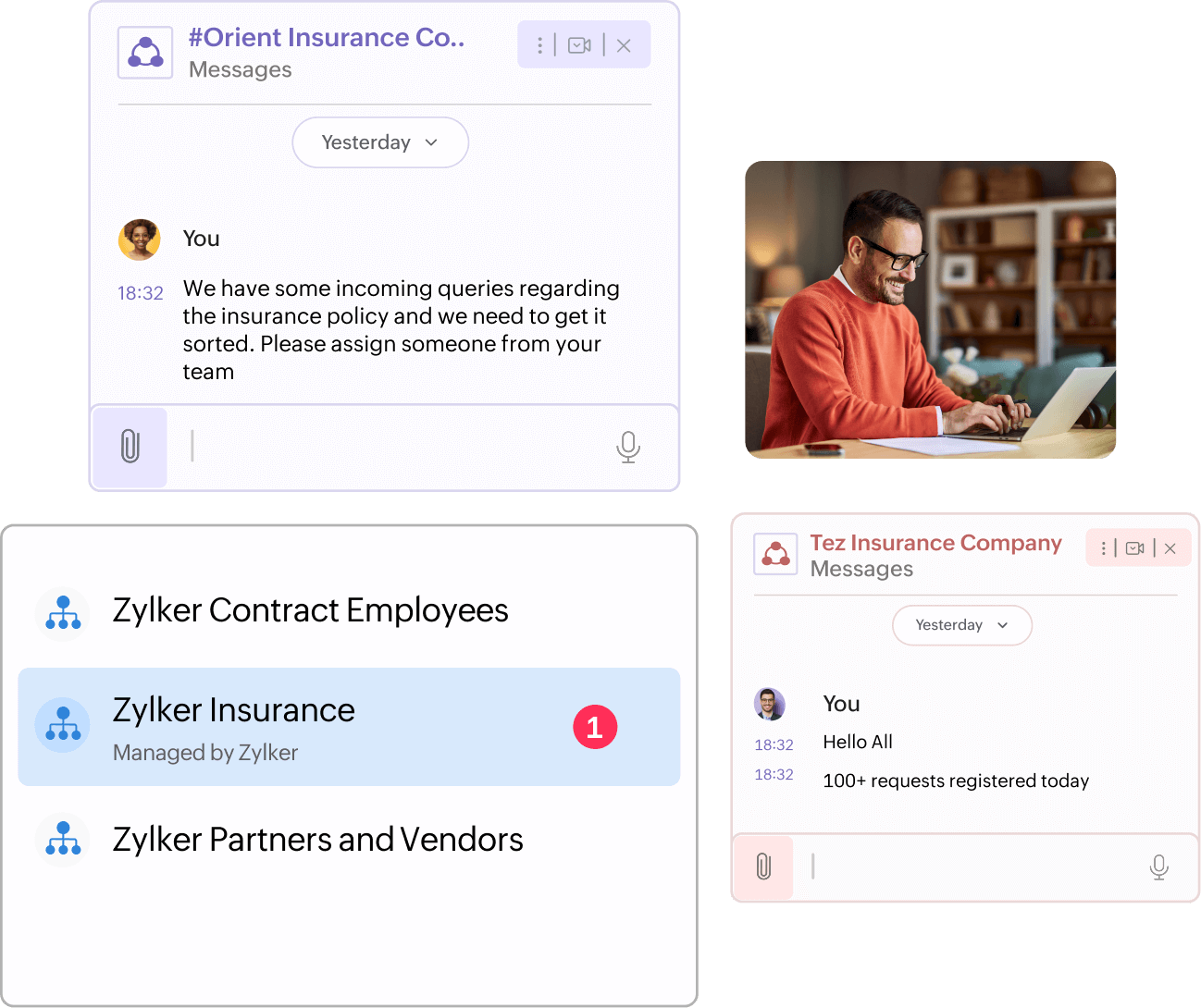 Enhance customer relationships with protected networks