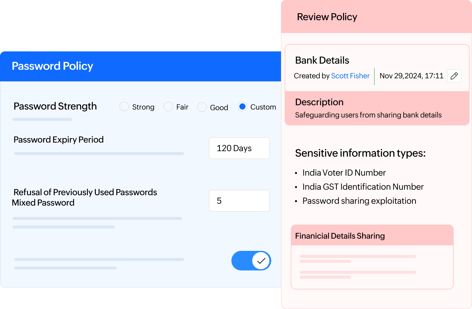 Ironclad financial security standards and compliance