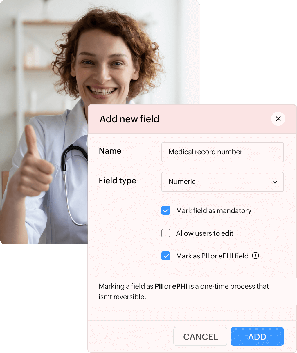 Secure critical information with HIPAA compliance