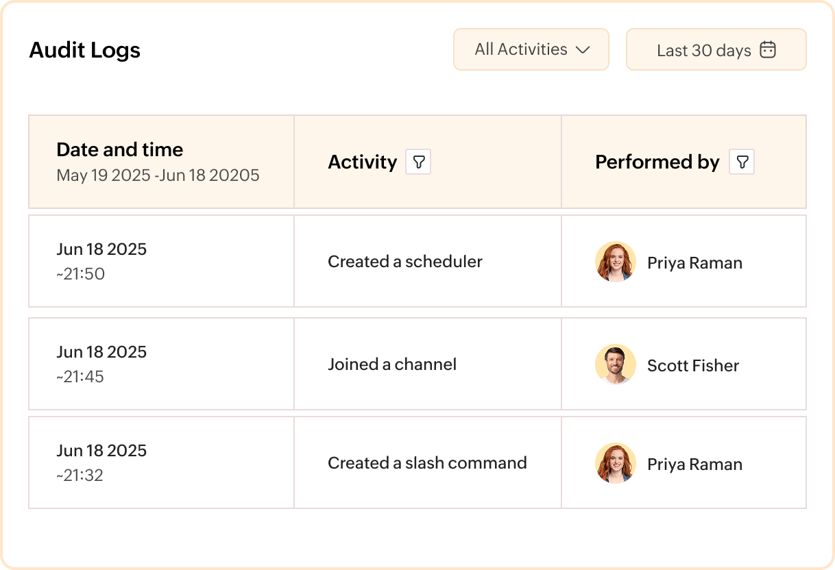 Track audit logs to respond to incidents