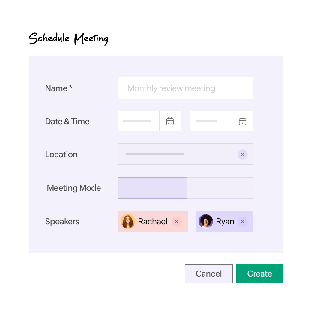 Plan ahead and schedule