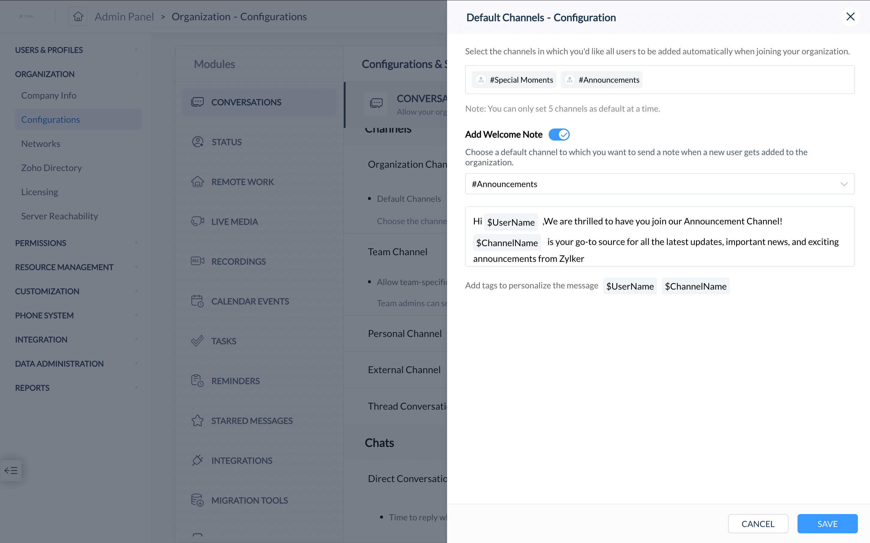 participant Roles & Permissions