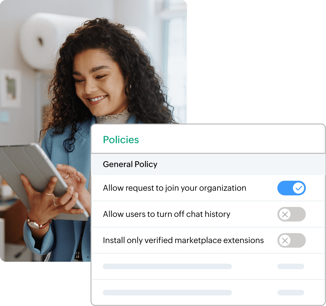 Implement organization-wide security policies