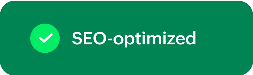 SEO-optimized badge