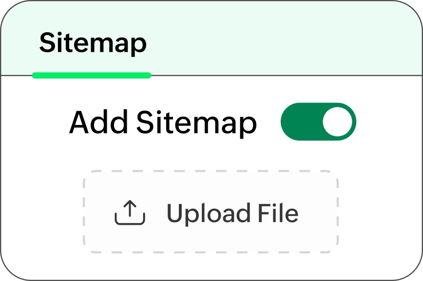 Sitemap UI