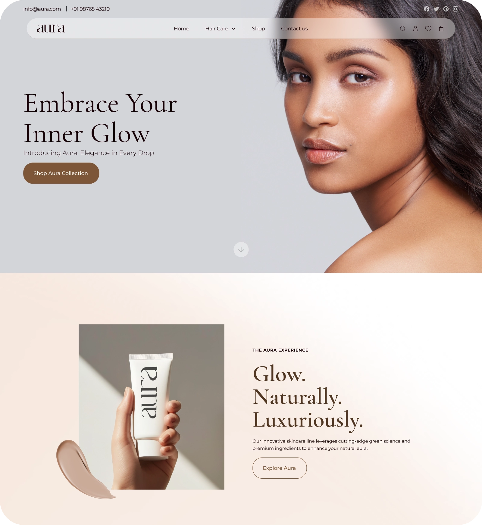 Aura - Beauty theme